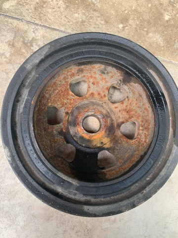 Polia do virabrequim iveco daily 3510 original