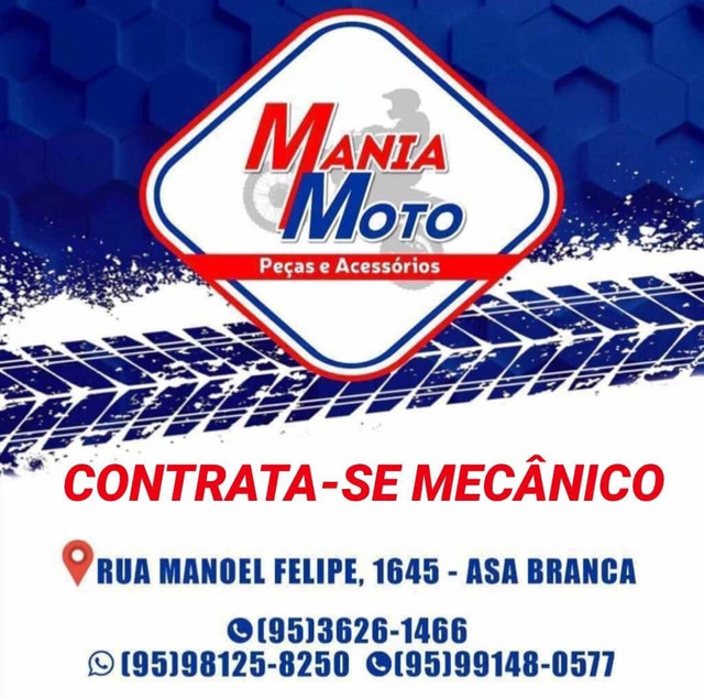 Mecânico para moto peças