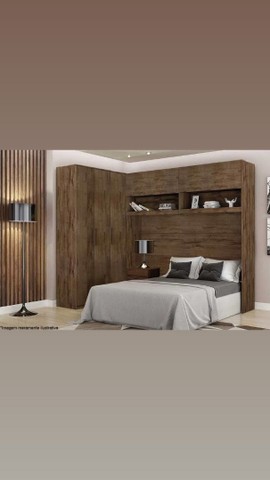 Quarto roupeiro mudulado casal/Queen - Foto 3