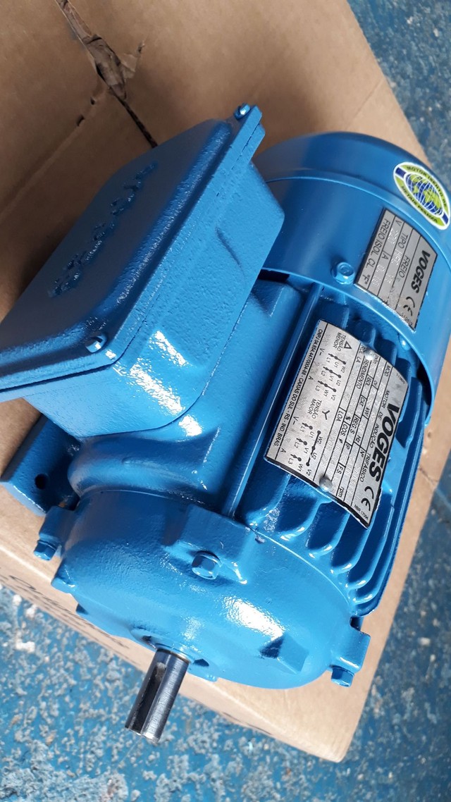 Motofreio trifásico 0.75 cv rpm 3450. - Foto 6