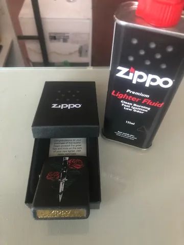 Isqueiro Zippo Original com Fluído