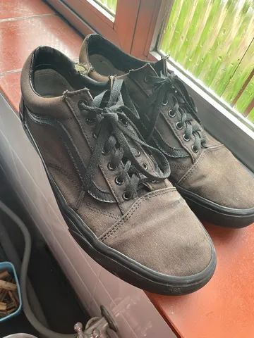 Vans preto on sale e verde agua