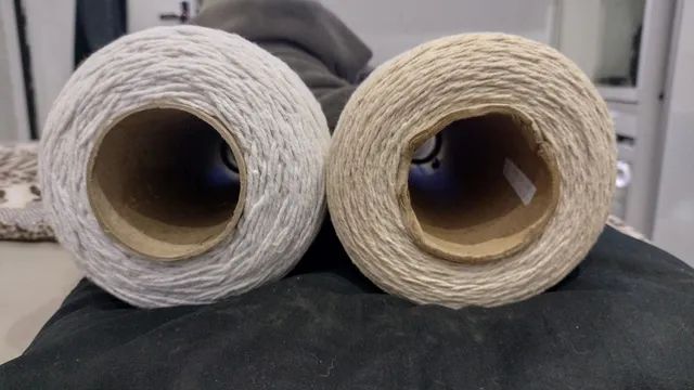 Dois cones de barbante  - Foto 4