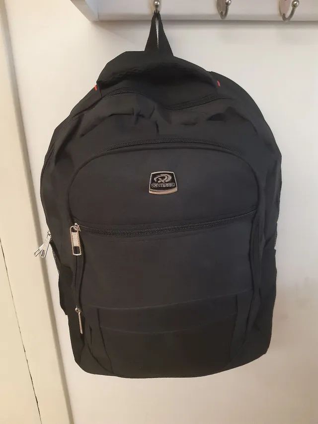 Mochila Grande Escolar Nova 3 bolsos + 2 Laterais - Foto 2