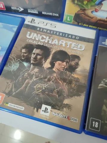 Jogo Uncharted: Coleção Legado Dos Ladrões - PS5 - Naughty Dog