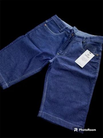 Bermuda jeans Rasgadinha  - Foto 4