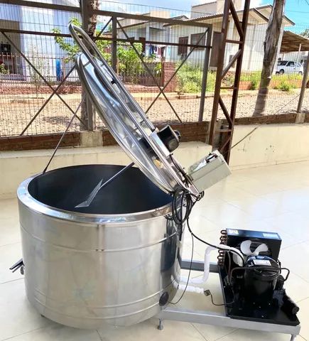 Resfriador Tanque 300 L Inox de Leite Caldas Sucos Água  - Foto 2