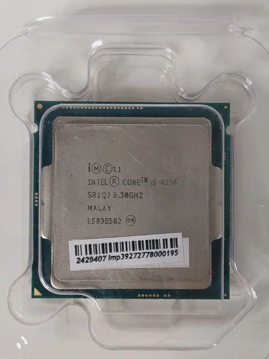 Processador CORE I5 4590 - OEM (NÃO POSSUI COOLER) - com nota fiscal e garantia. - Foto 2