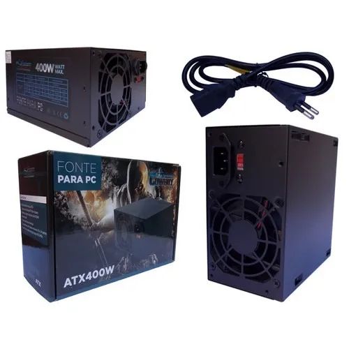 Fonte Para Pc Gamer 400w Real Kp-532 - Foto 3
