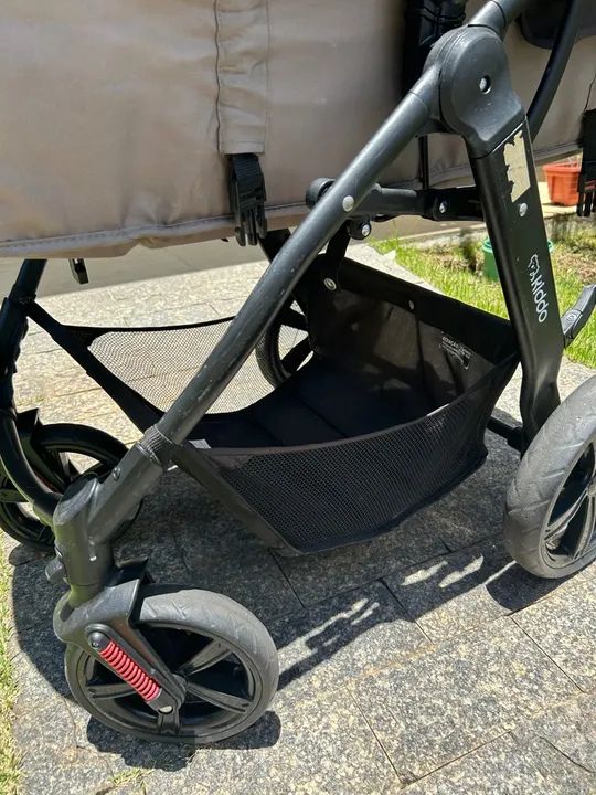 Carrinho de Bebê Kiddo Travel System Galaxy (Moisés) com Bebê Conforto - Foto 3