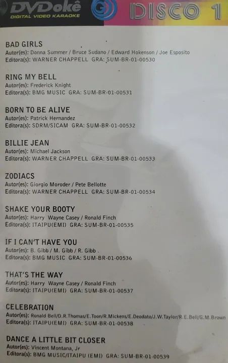 Kit 7 DVDs Caraokê Diversos  - Foto 6