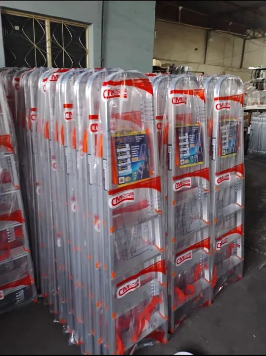 Escadas alumínio de 3 a 8 degraus - Foto 2