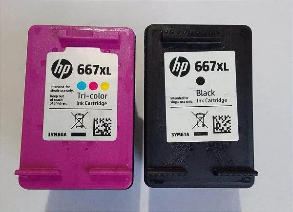 Recarga de cartuchos HP e Canon 