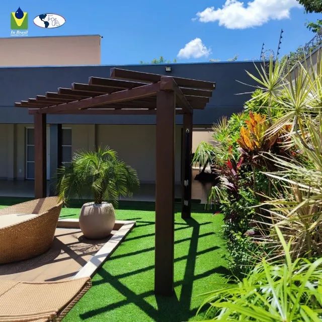 Pergolado em Madeira Plástica  - Foto 4