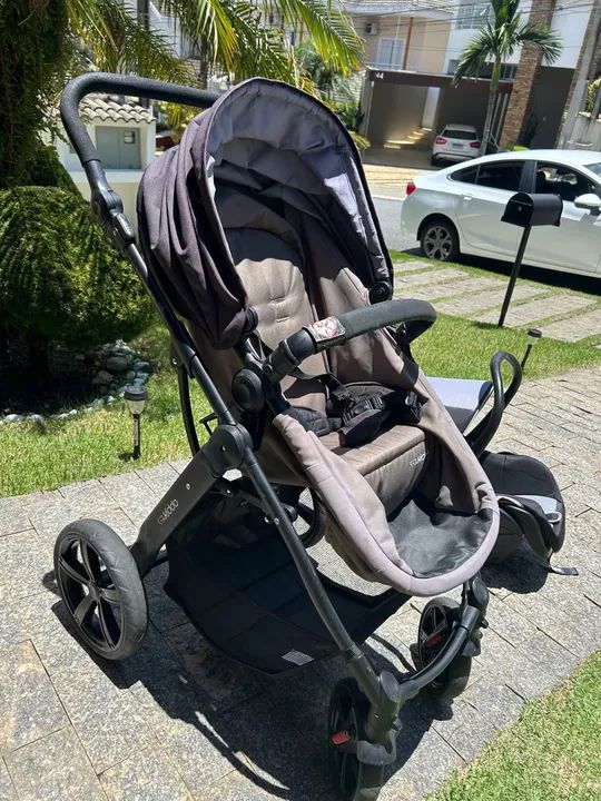 Carrinho de Bebê Kiddo Travel System Galaxy (Moisés) com Bebê Conforto - Foto 6