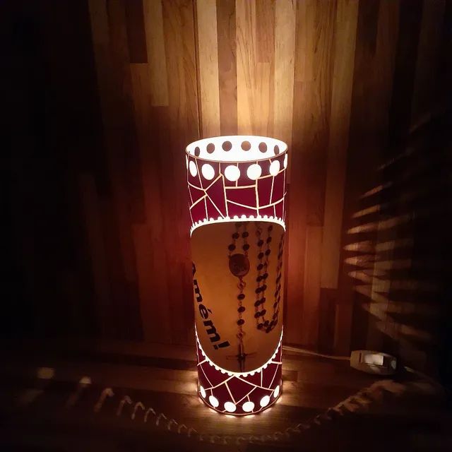 Luminária Religiosa PVC com lâmpada - Foto 3