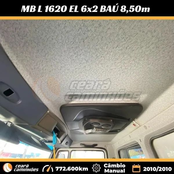 MB L 1620 6x2 2010/2010 Baú 8,50m - Foto 15