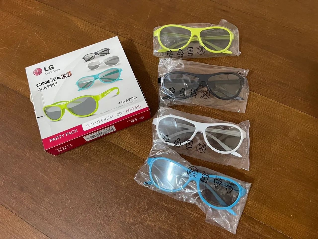 Óculos 3D LG Cinema Novos 