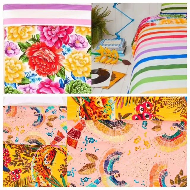 Edredons da Farm - Tb cobre cama de casal -  Novos