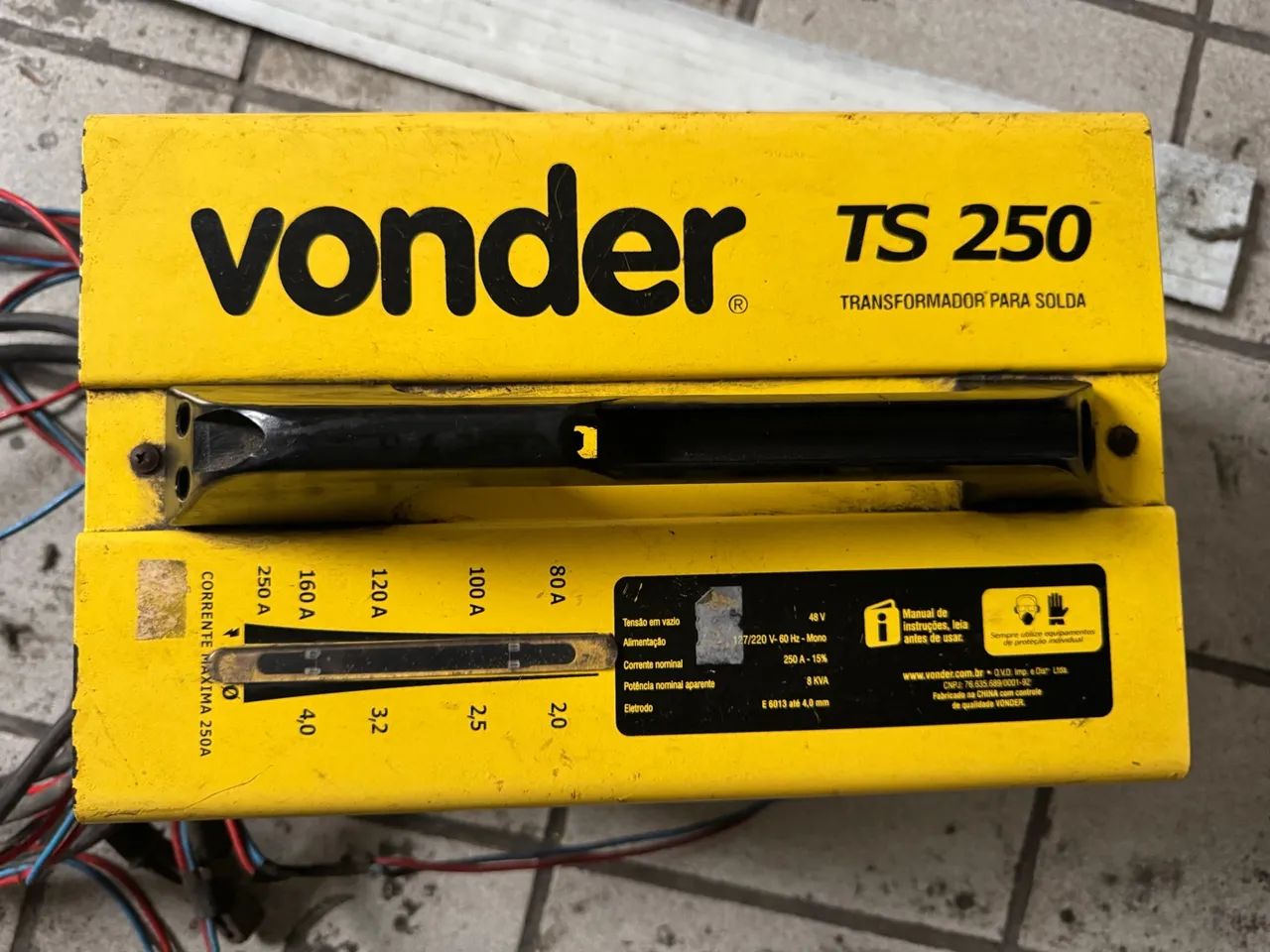 Transformador de Solda Vonder TS 250 - 250A