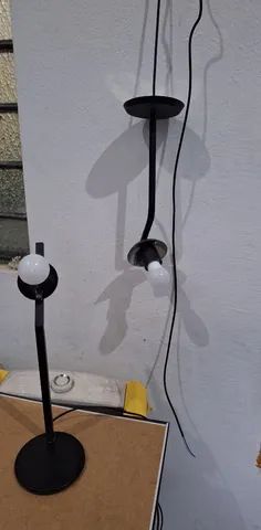 Jogo Luminárias teto e mesa - Foto 5