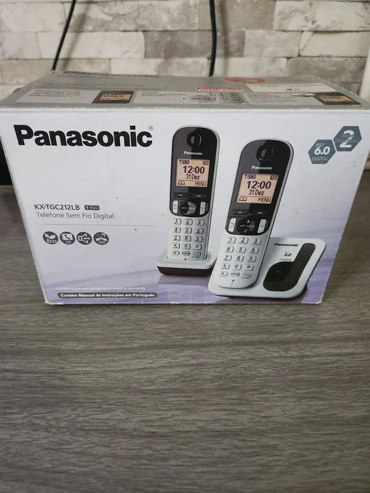 Telefone sem fio digital Panasonic