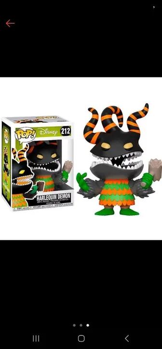 Funko pop 212 harlequin demon
