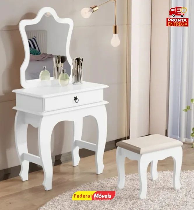 Penteadeira com Banquinho Nova Pronta Entrega 