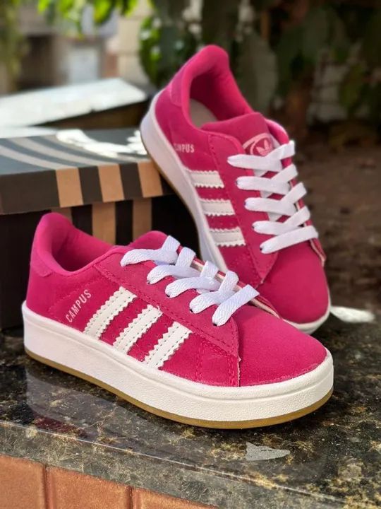 Adidas Infantil 33 Tênis Adidas Campus Infantil 26 Ao 33 Calçados - Main Image
