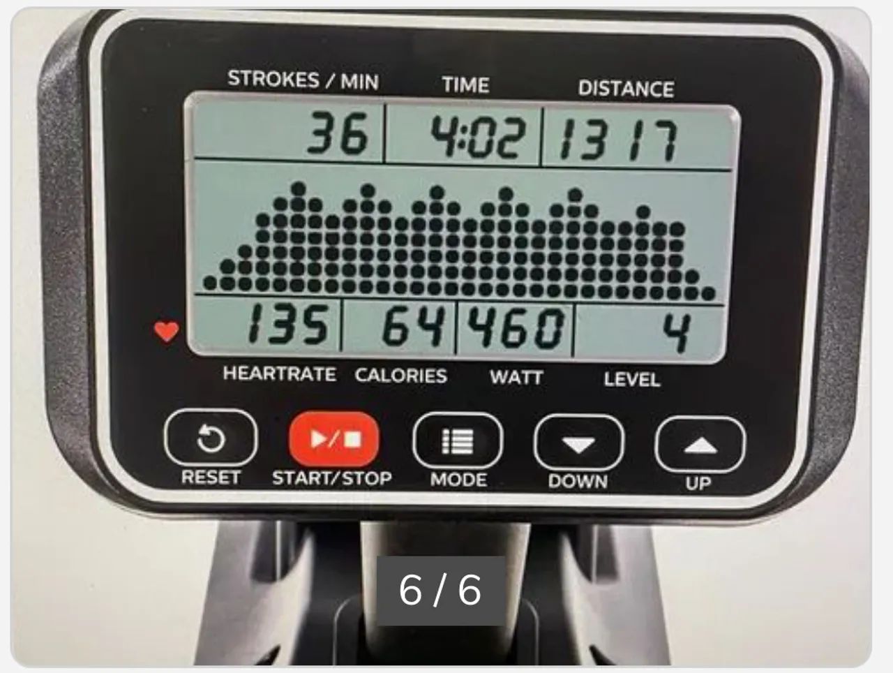 Aparelho remada profissional  - Foto 5