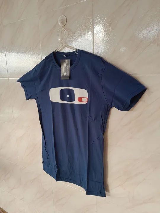 T-shirt Azul G Oakley - Foto 2