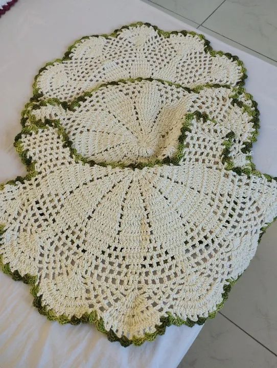 Tapetes de crochê 
