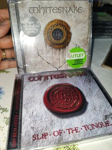 2 CDs Whitesnake Lacrados - Edições Remaster Especiais de aniversário 