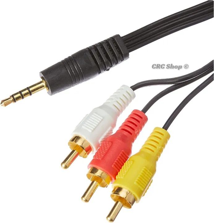 Cabo P3 x RCA (AV) 1,5 Metros Bmax