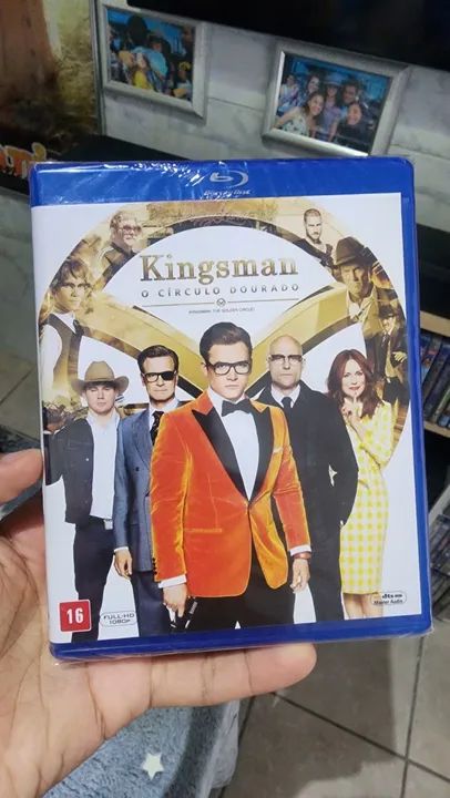 Blu-ray Kingsman 2 Lacrado