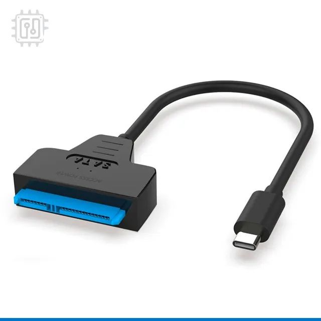 Cabo Adaptador SATA para USB-C para HD 2,5 Notebook SSD - Foto 5