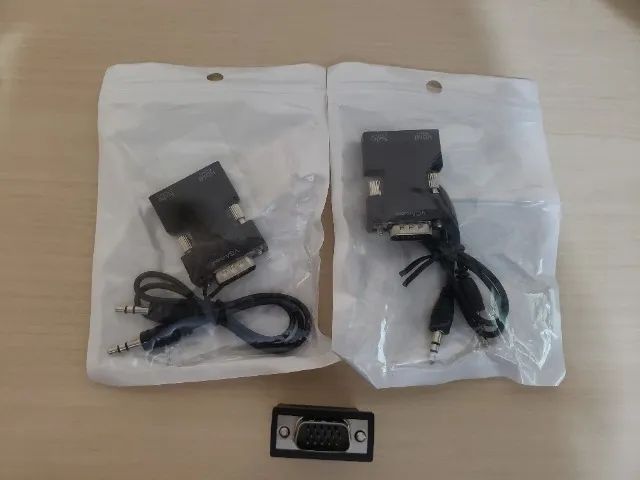 Conversor HDMI Fêmea para VGA Macho - Foto 4