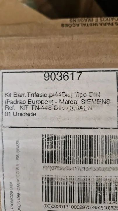 Kit de instalação elétrica p/ caixa passagem - Foto 2