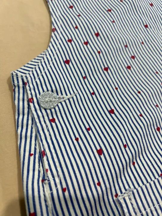 Jardineira Infantil Chicote Girls - Foto 2