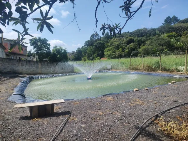 Lona Preta 0,6 mm Geomembrana de Pead 9 x 7