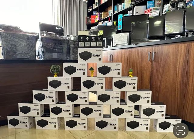 Fonte gamer 500/750w 80 Plus nova com garantia!!!