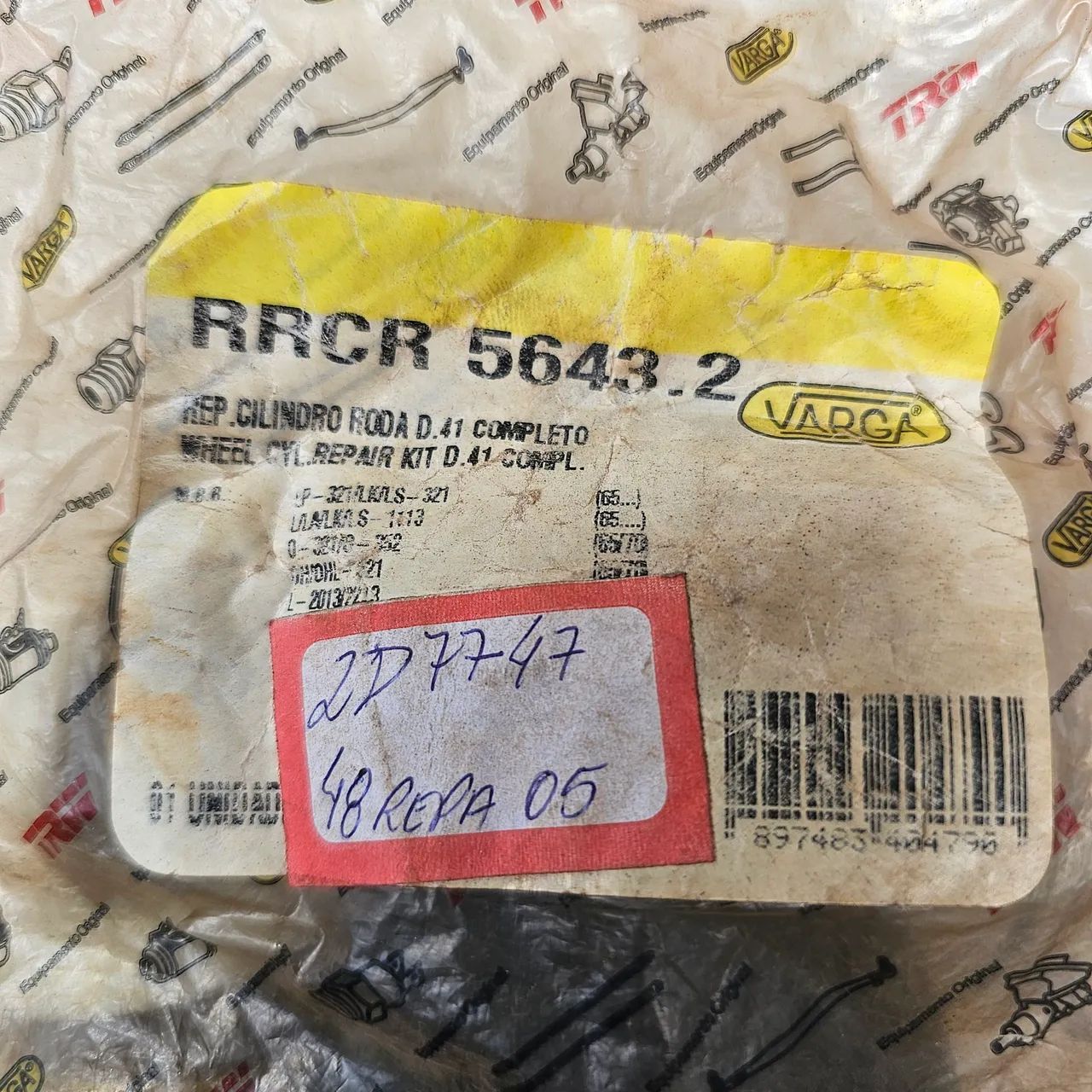 Motoniveladora caterpillar 120 140 reparo cilindro roda novo 2D7747 - Foto 2