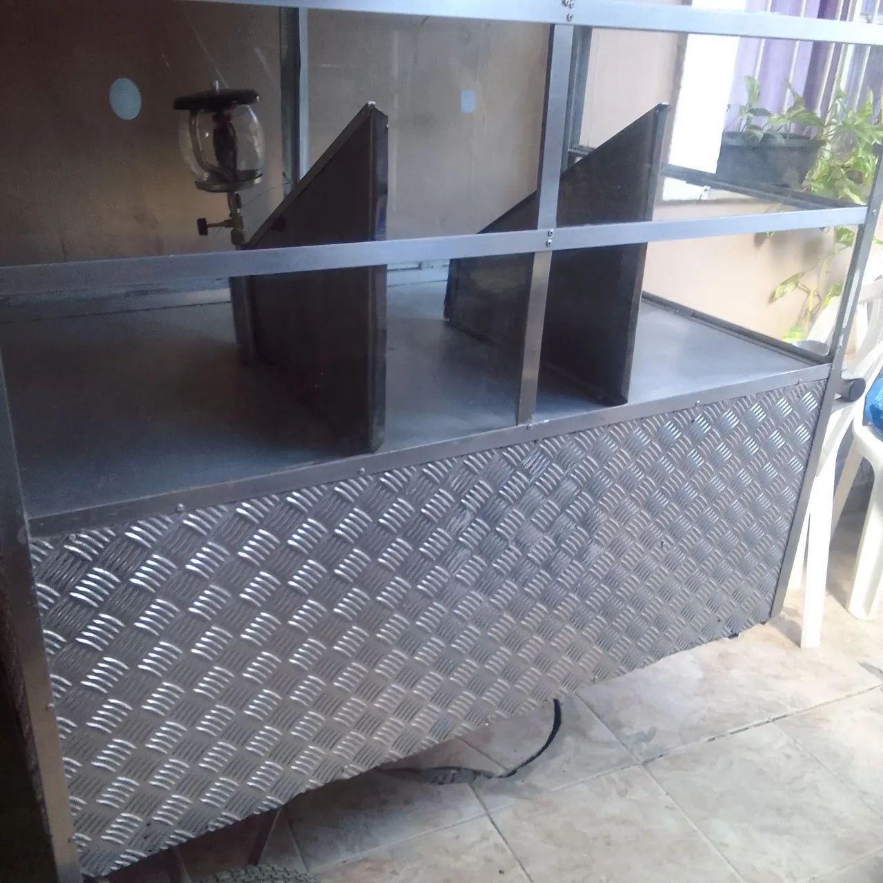 Carrinho De pipoca de aluminio bom estado  - Foto 2