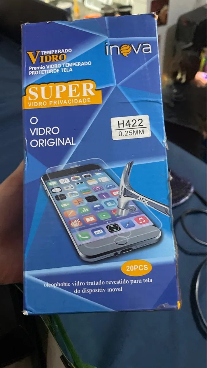 Película de Vidro Temperado Inova Super Privacy