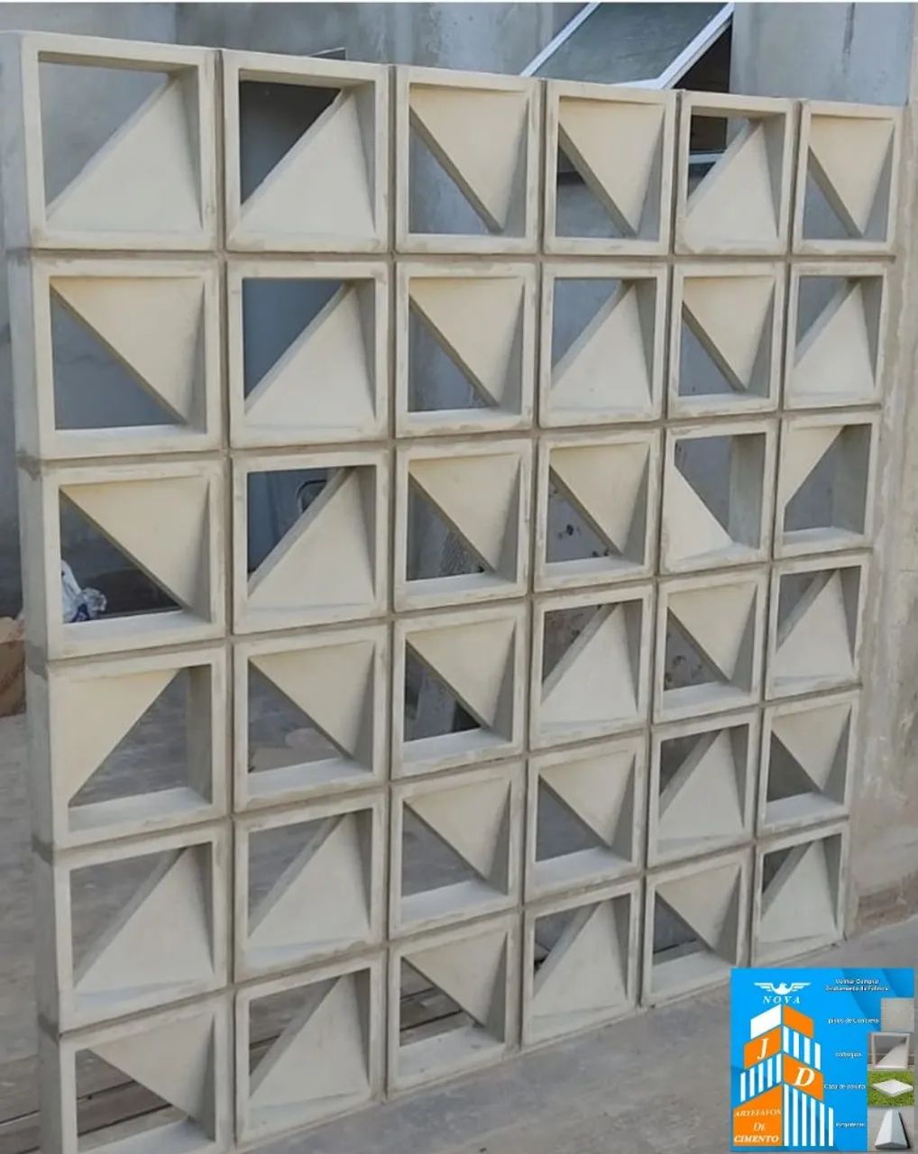 Cobogó Gulobov com ferro - Foto 4