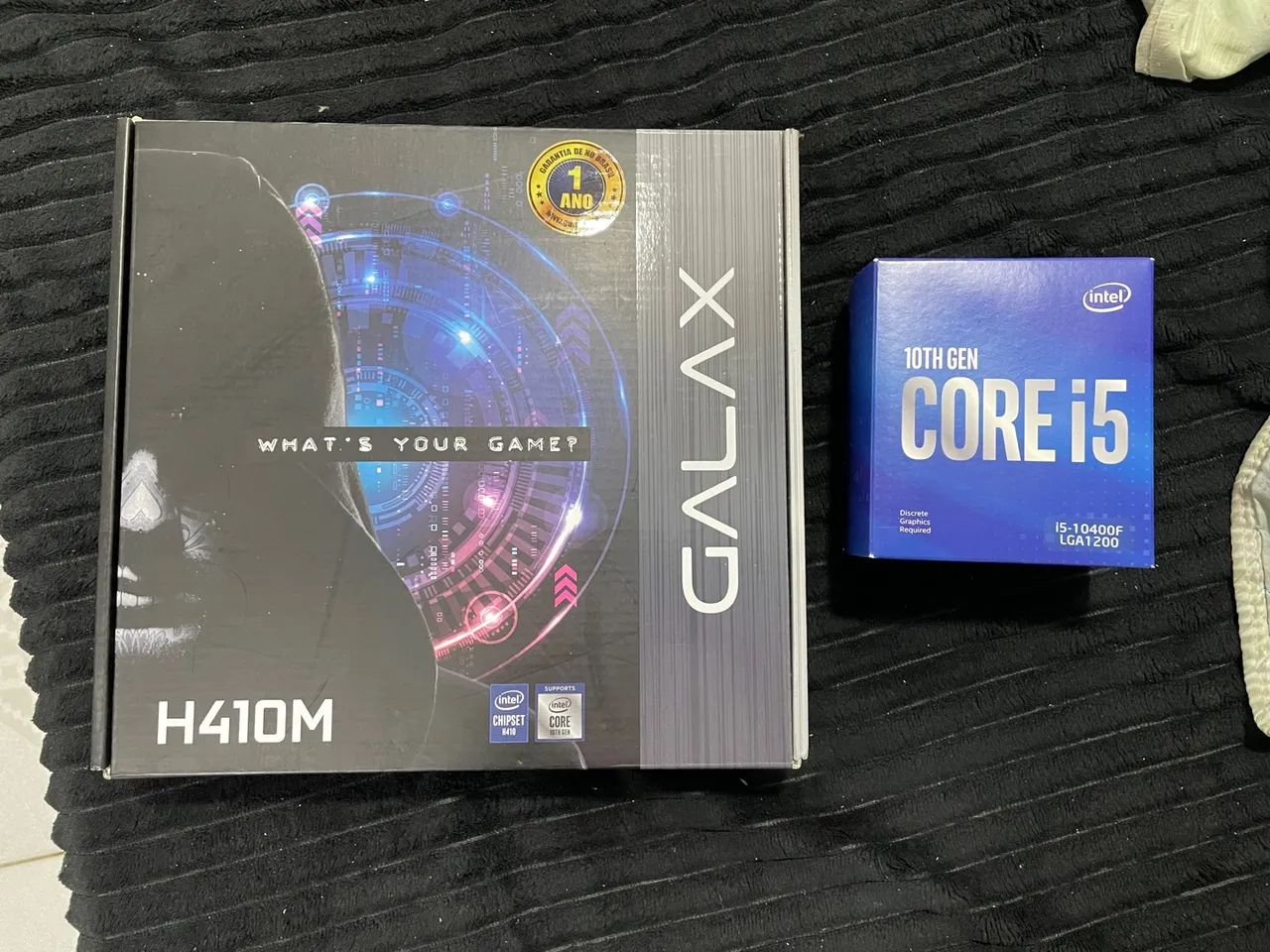 Kit upgrade i5 10400F - Placa-Mãe Galax H410M - memória ram 2x8 - Foto 3