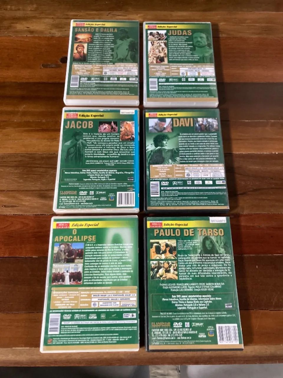 Bíblicos - Lote c/ 6 DVDS - Foto 2