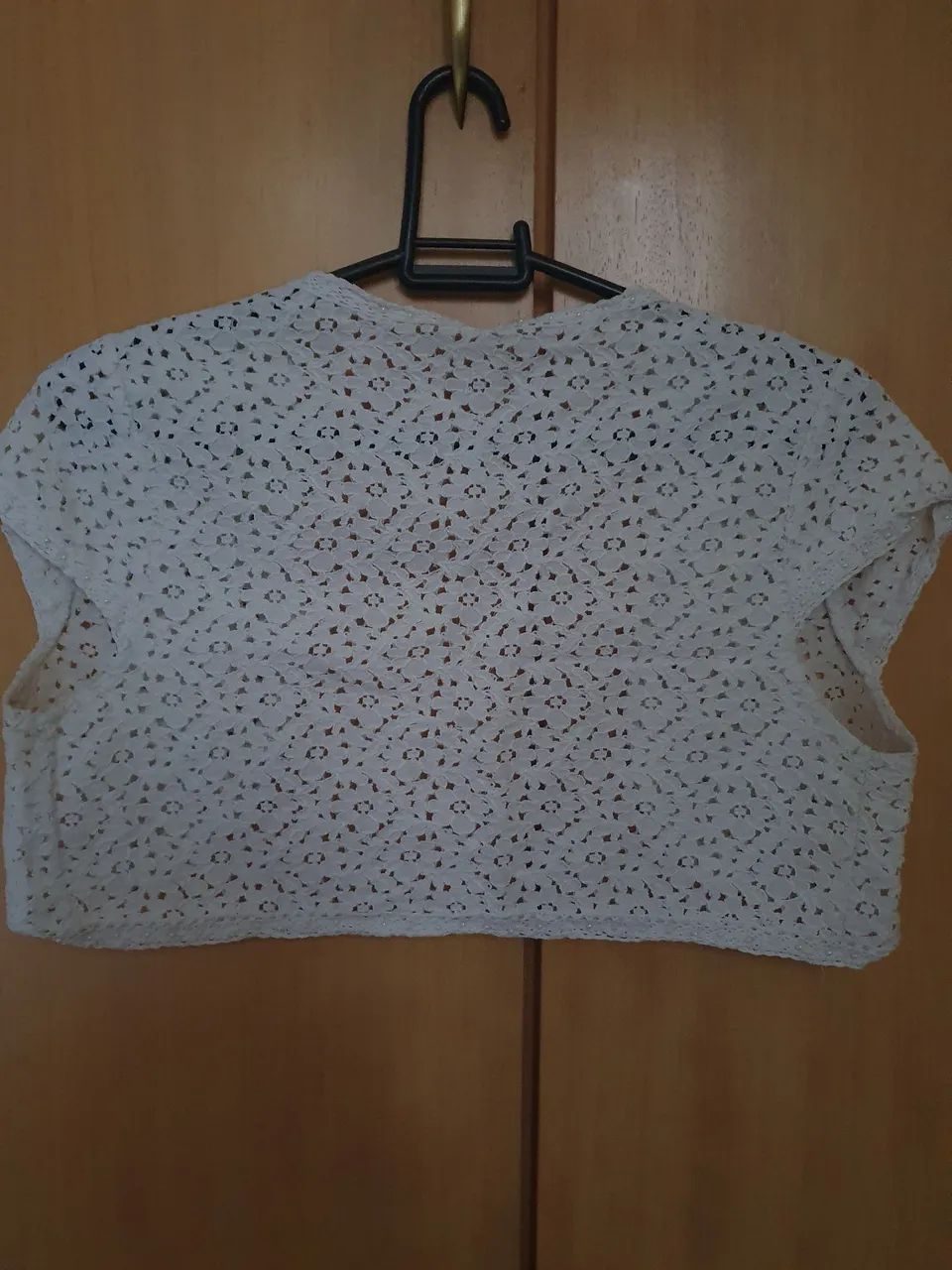 Bolerinho de Renda Branco - Foto 2