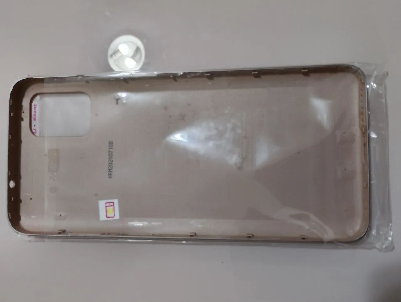 Capa Traseira fixa, Cor Rose Gold, Celular G9 Plus, nova, embalada  - Foto 2