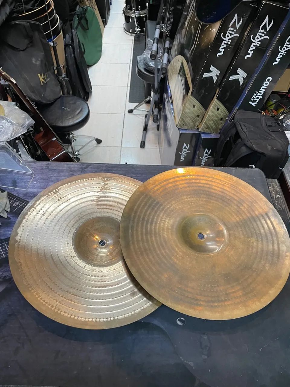 Hi Hat Zildjian Scimitar 14 polegadas - Foto 2
